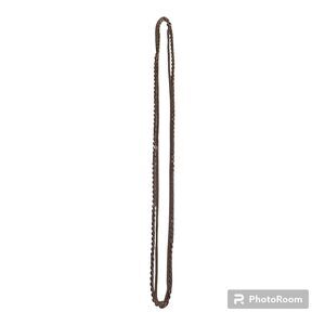 Necklace Silver Tone Chain Link Double Strand Vintage Costume Jewelry